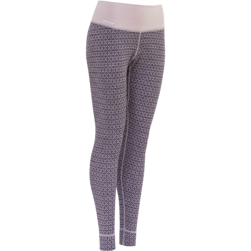 Devold Kvitegga Merino 230 Longs Women's Orchid GO 339 110 A-167A onderkleding/thermokleding online bestellen bij Kathmandu Outdoor & Travel
