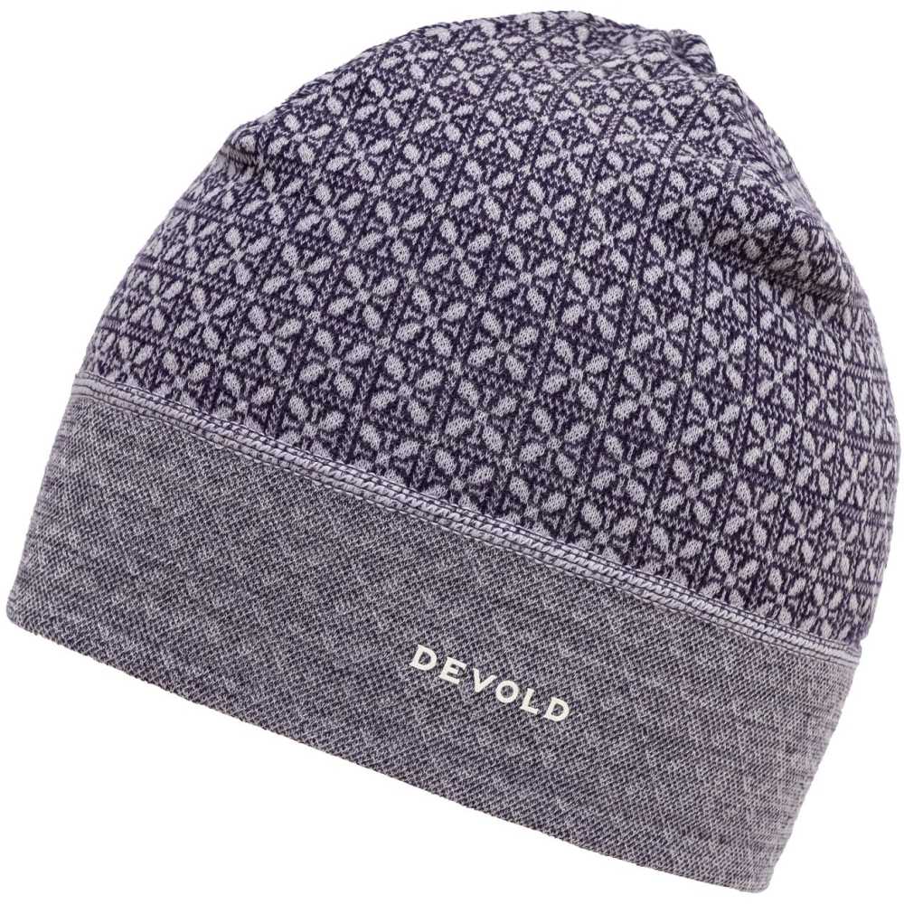 Devold Kvitegga Beanie Orchid GO 339 900 A-167A kleding accessoires online bestellen bij Kathmandu Outdoor & Travel