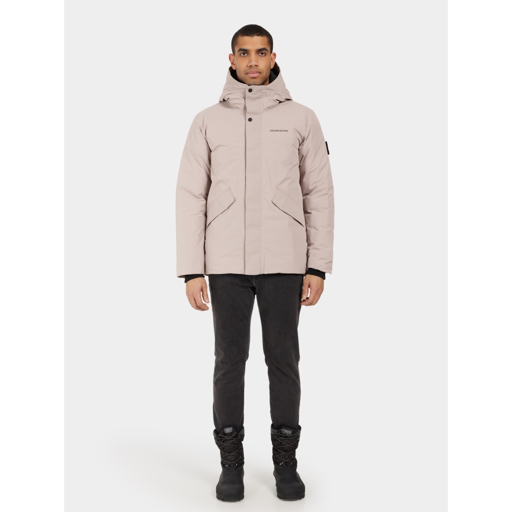 Didriksons Edwin Usx Jkt Ash Brown 505357-F04 jassen online bestellen bij Kathmandu Outdoor & Travel