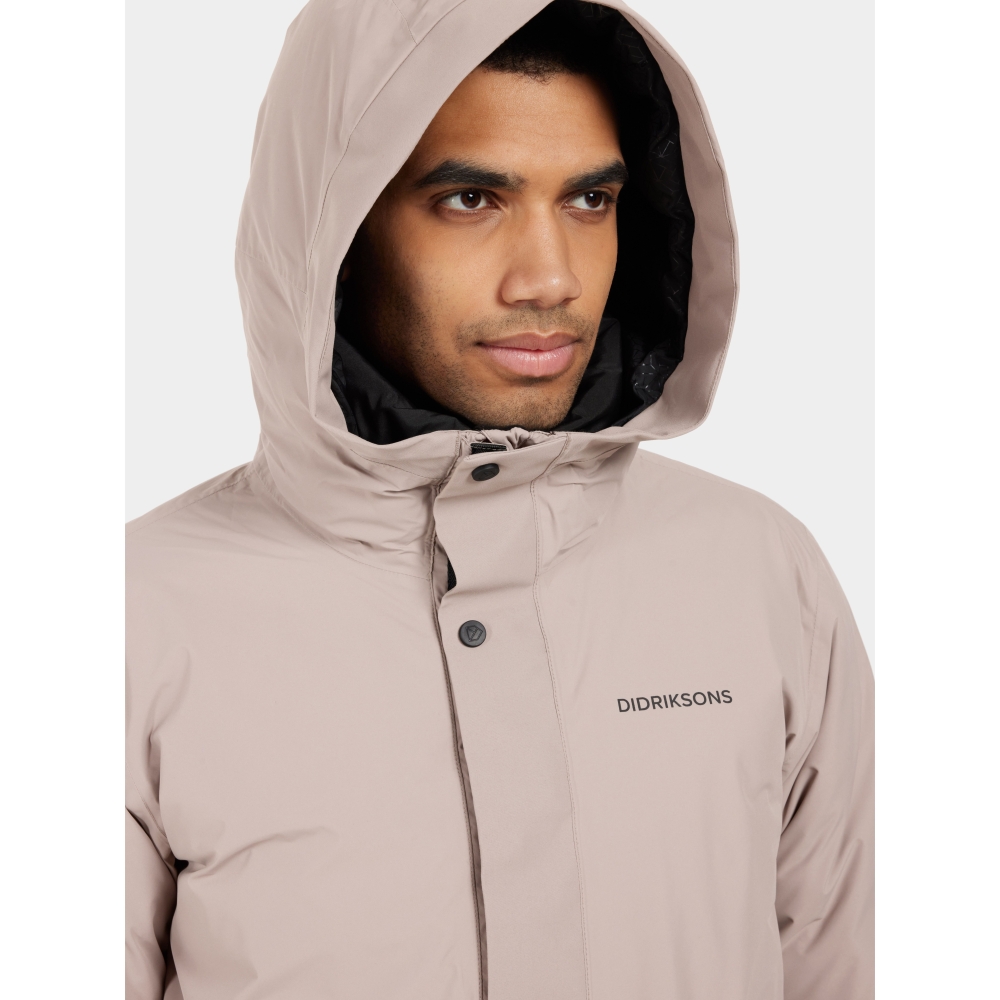 Didriksons Edwin Usx Jkt Ash Brown 505357-F04 jassen online bestellen bij Kathmandu Outdoor & Travel