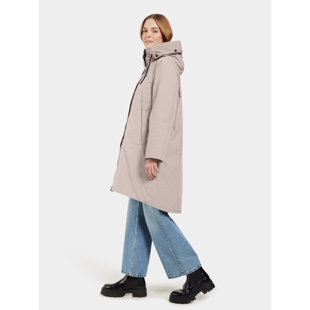 Didriksons Elissa Parka Women's Ash Brown 505370-F04 jassen online bestellen bij Kathmandu Outdoor & Travel