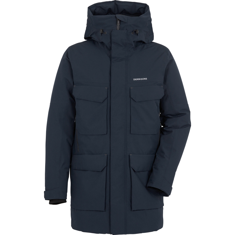 Didriksons Drew Usx Parka 8 Dark Night Blue 505778-999 jassen online bestellen bij Kathmandu Outdoor & Travel