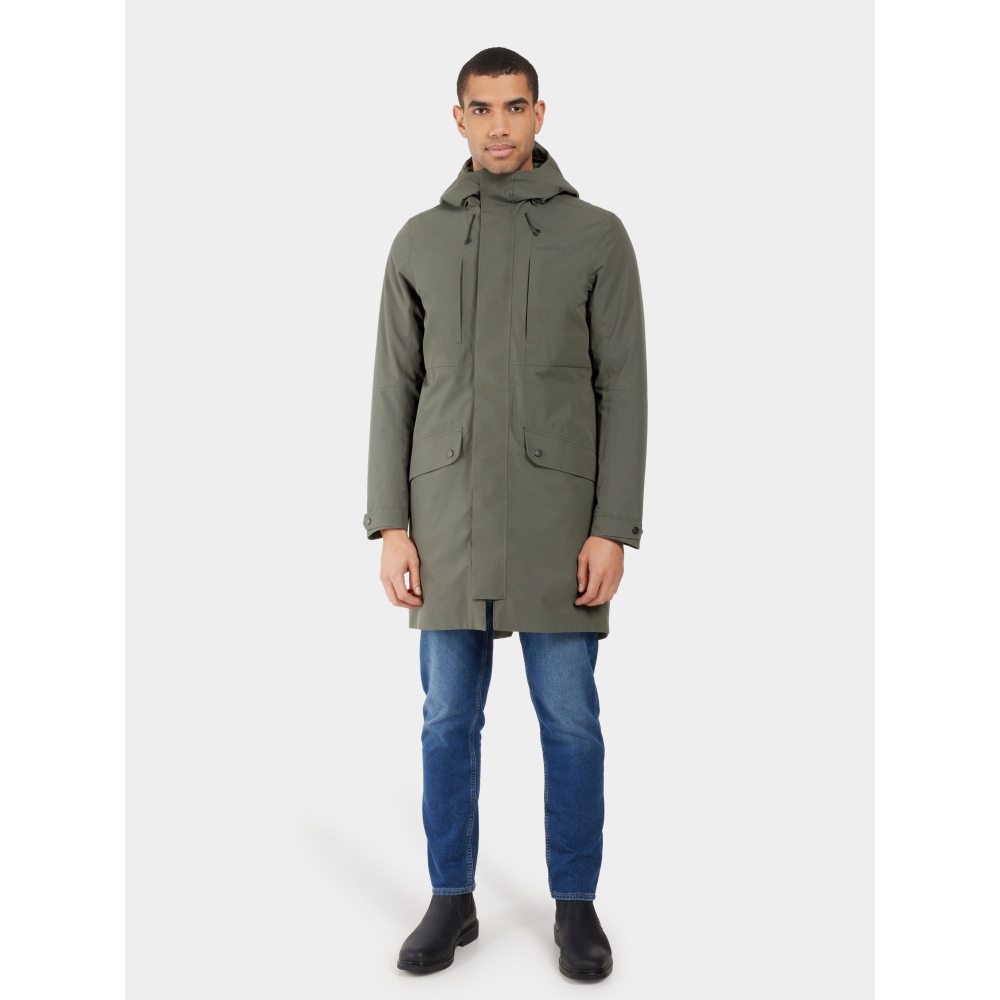Didriksons Falke Usx Parka Deep Green 505360-300 jassen online bestellen bij Kathmandu Outdoor & Travel
