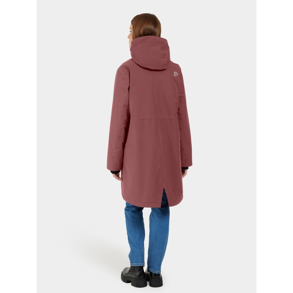 Didriksons Fia Parka Women's Old rust 505372-147 jassen online bestellen bij Kathmandu Outdoor & Travel