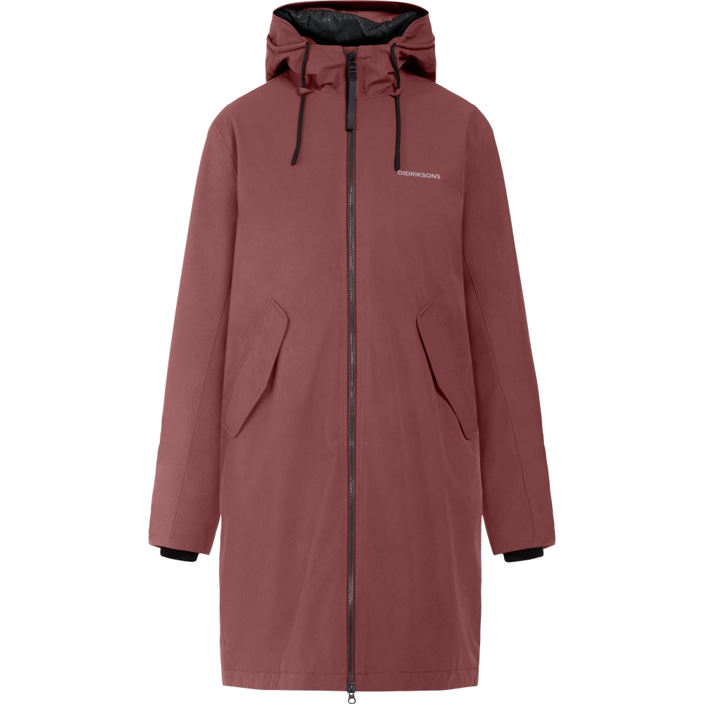 Didriksons Fia Parka Women's Old rust 505372-147 jassen online bestellen bij Kathmandu Outdoor & Travel