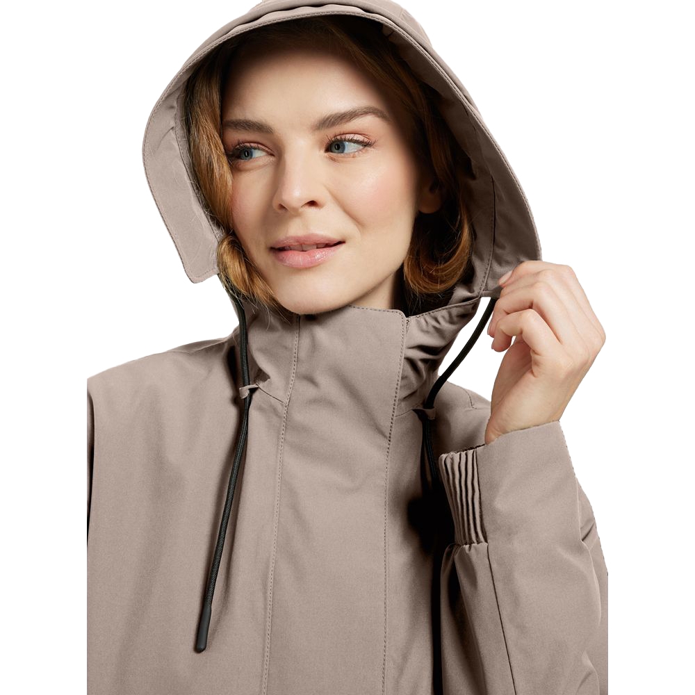 Didriksons Astrid Parka L Women's Ash Brown 505628-F04 jassen online bestellen bij Kathmandu Outdoor & Travel