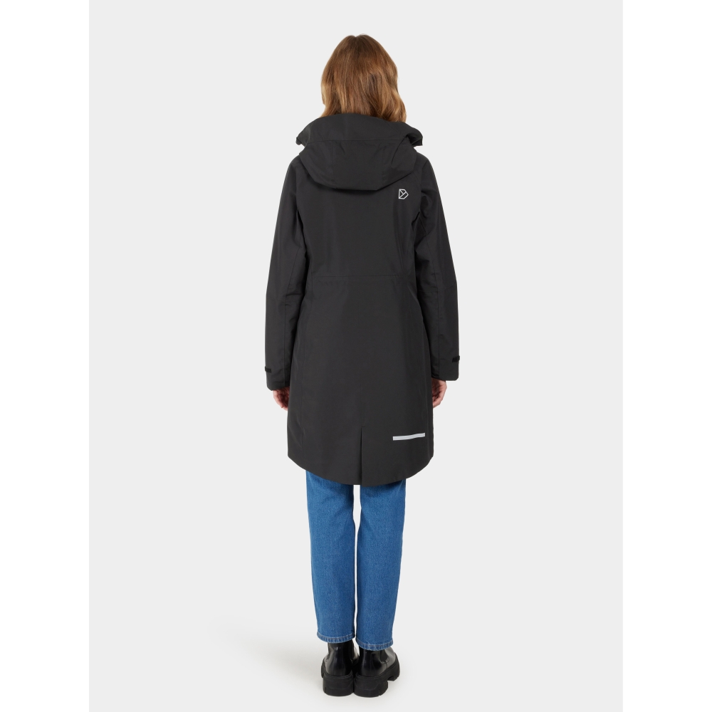 Didriksons Ilma Parka 8 Women's Black 505776-060 jassen online bestellen bij Kathmandu Outdoor & Travel
