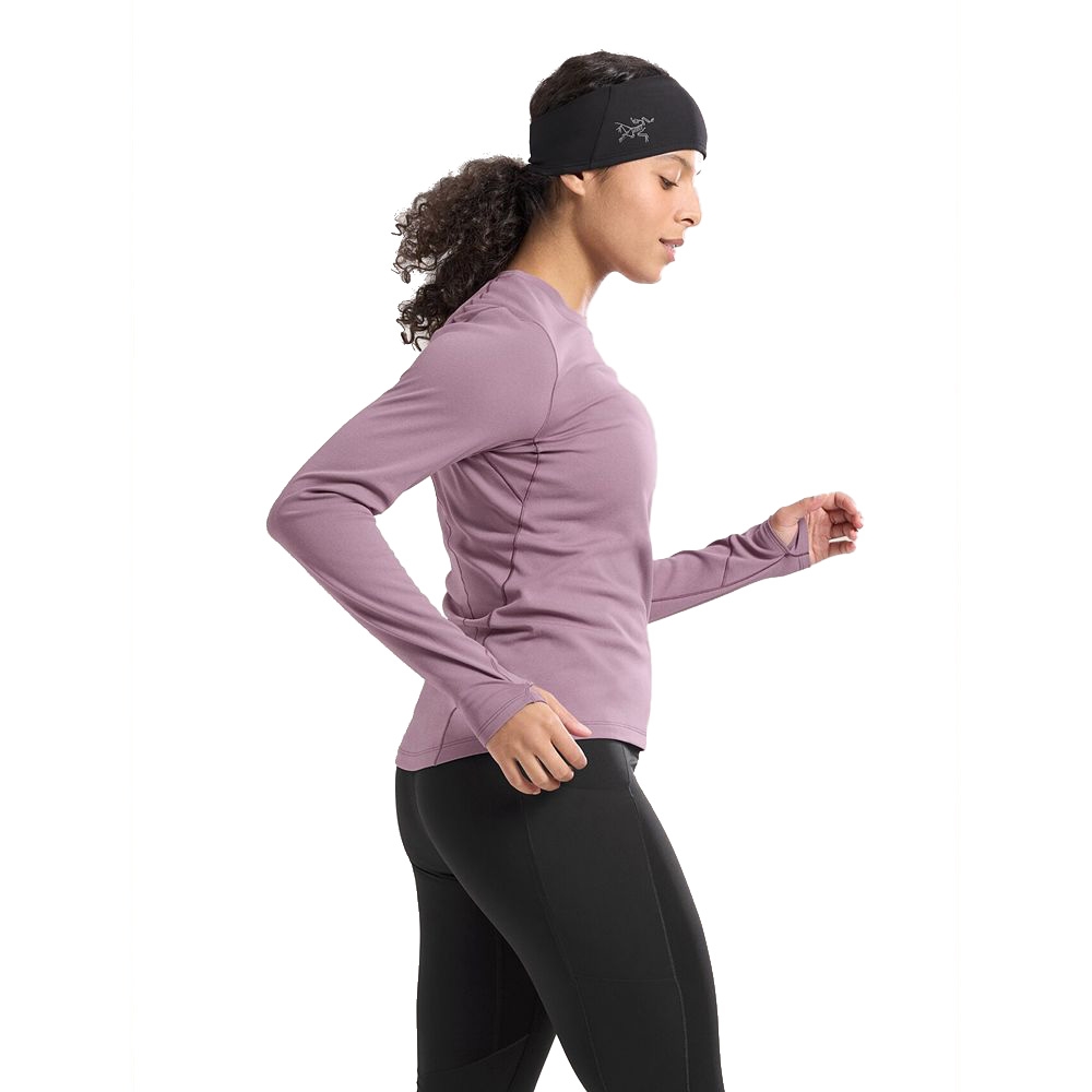 Arc'teryx Taema THM Crew LS Women's Interstellar Heather 8475-Interstellar He shirts en tops online bestellen bij Kathmandu Outdoor & Travel