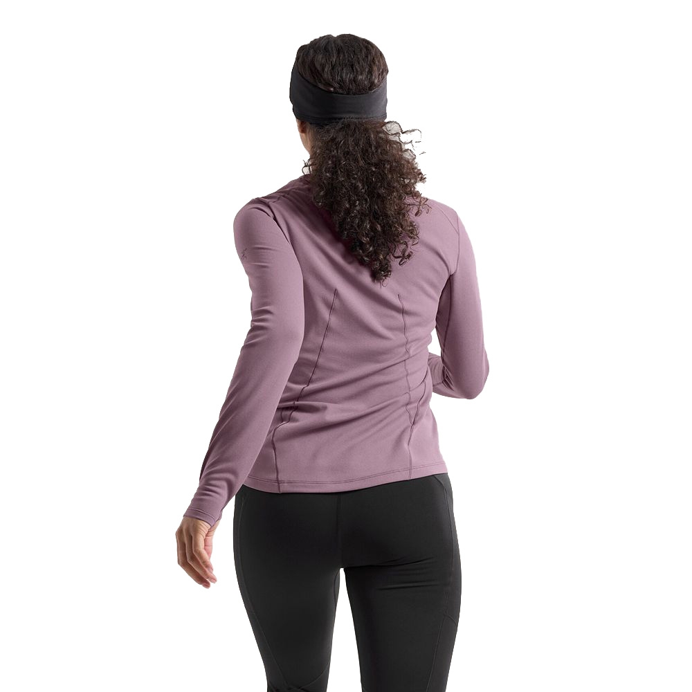 Arc'teryx Taema THM Crew LS Women's Interstellar Heather 8475-Interstellar He shirts en tops online bestellen bij Kathmandu Outdoor & Travel