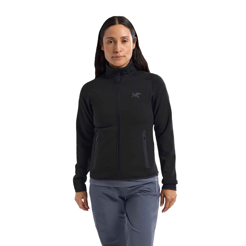 Arc'teryx Kyanite Jkt Women's Black 8516-Black fleeces en truien online bestellen bij Kathmandu Outdoor & Travel