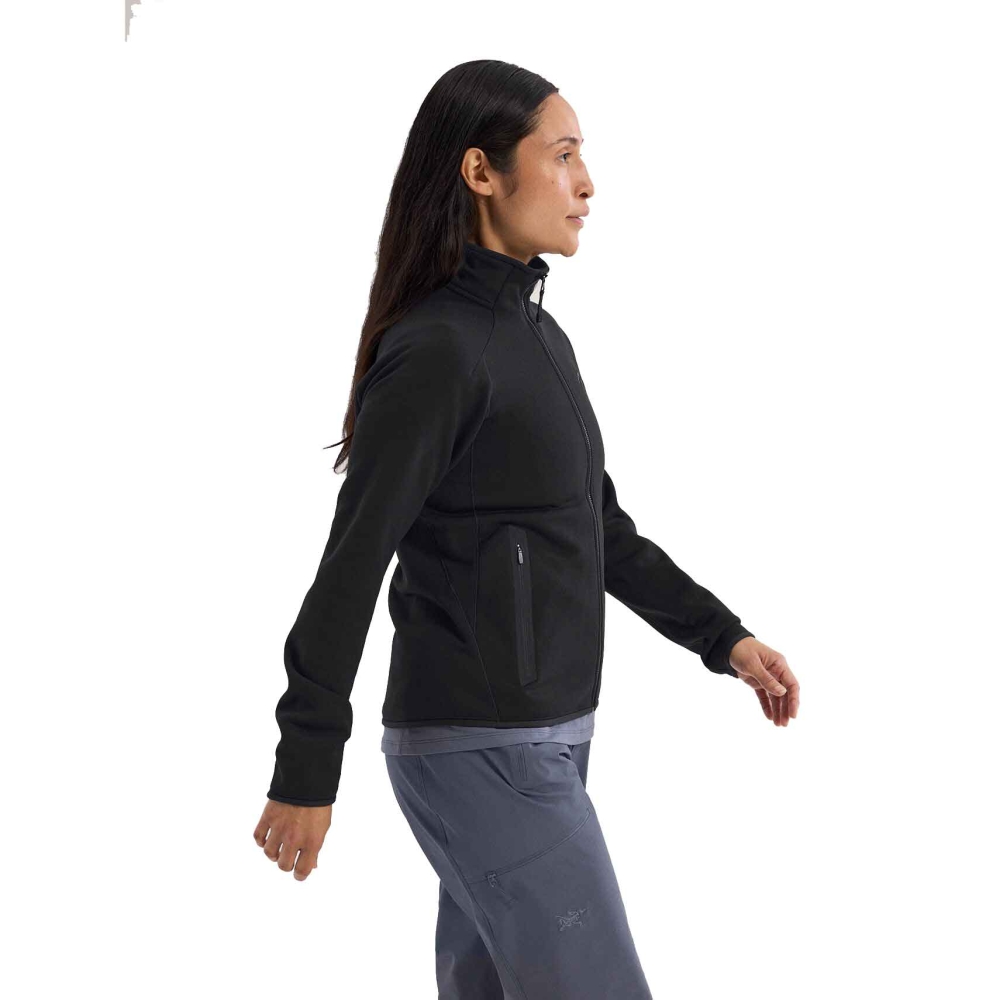 Arc'teryx Kyanite Jkt Women's Black 8516-Black fleeces en truien online bestellen bij Kathmandu Outdoor & Travel