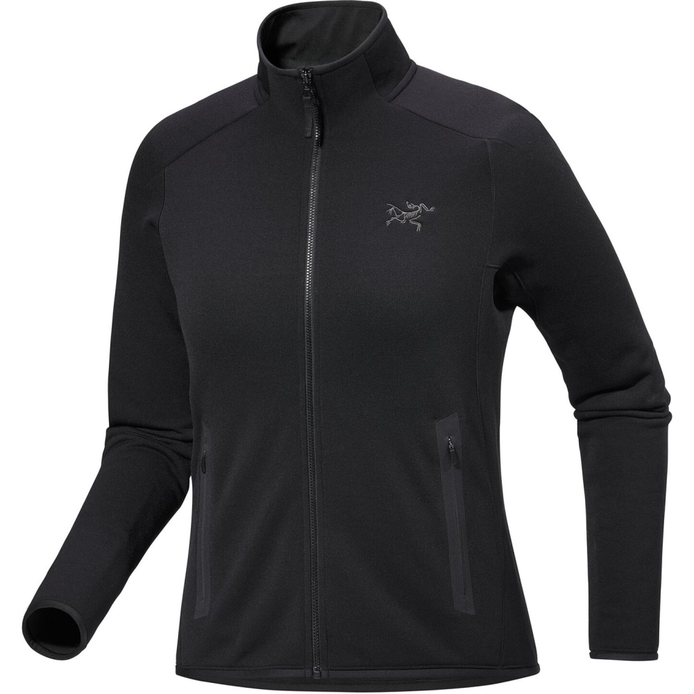 Arc'teryx Kyanite Jkt Women's Black 8516-Black fleeces en truien online bestellen bij Kathmandu Outdoor & Travel