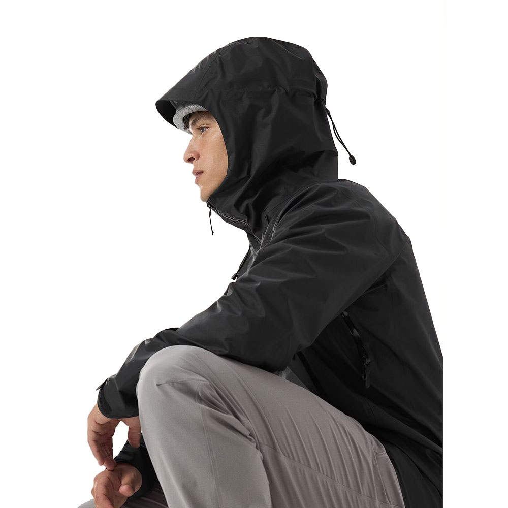 Arc'teryx Beta SL Jacket Black 9684-Black jassen online bestellen bij Kathmandu Outdoor & Travel