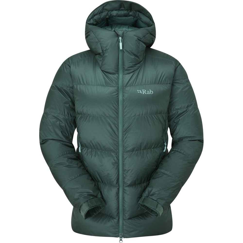 Rab Positron Pro Jacket Womens Green Slate QDN-70-GNS jassen online bestellen bij Kathmandu Outdoor & Travel