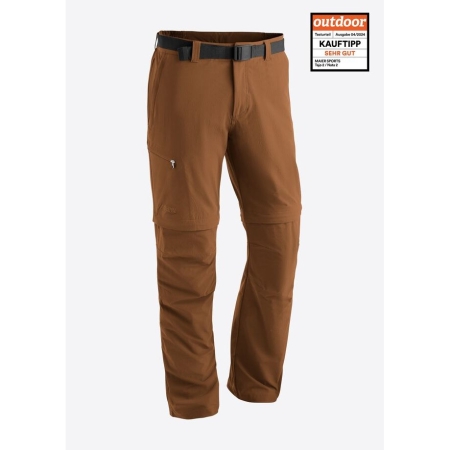 Maier Sports  Tajo 2 Zip-Off Pant Regular Rustic Amber