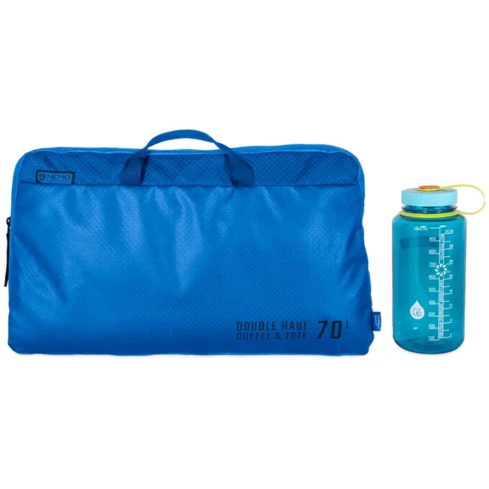 Nemo Double Haul Convertible Duffel 70L (Lake) Lake 811666033611-Lake duffels online bestellen bij Kathmandu Outdoor & Travel