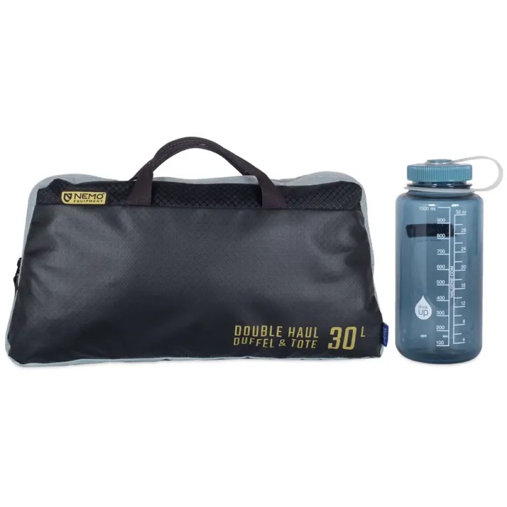 Nemo Double Haul Convertible Duffel 30L (Black) Black 811666033291-Black duffels online bestellen bij Kathmandu Outdoor & Travel