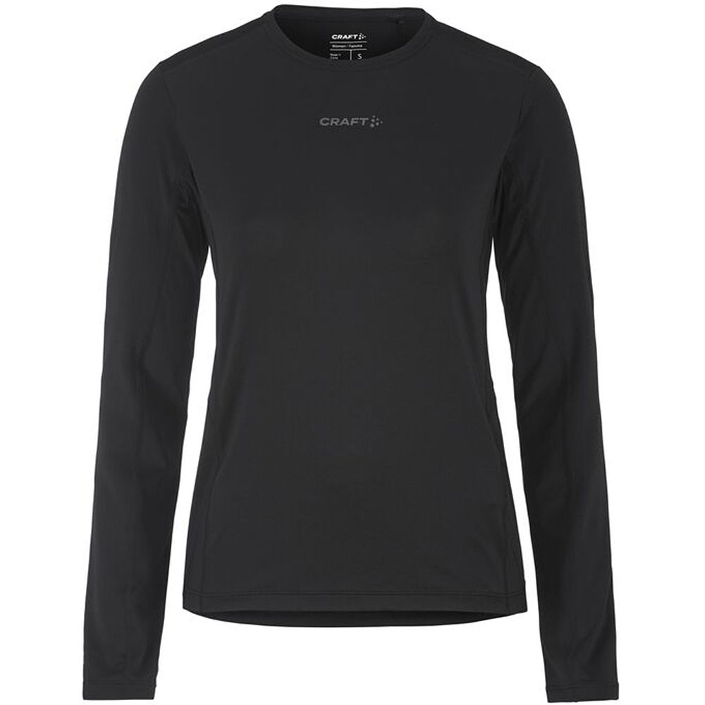 Craft Adv Essence LS Tee 2 Women's Black 1914797-999000 shirts en tops online bestellen bij Kathmandu Outdoor & Travel