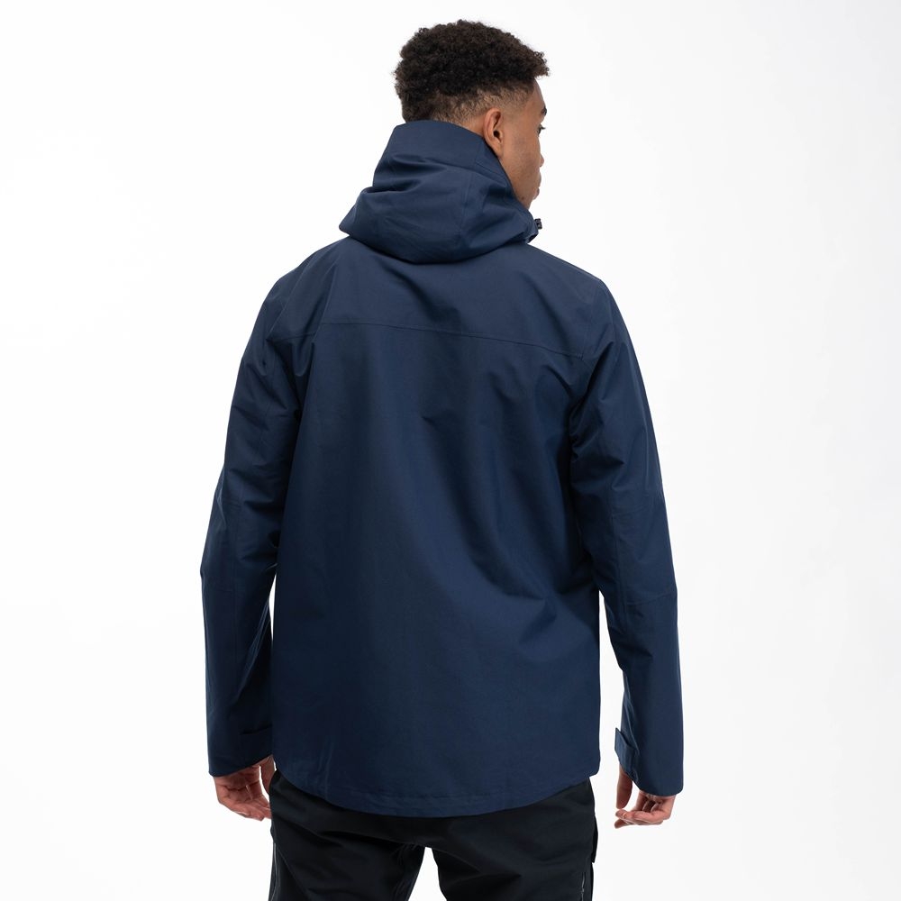 Bergans Nordmarka 2L Shell Jacket Navy Blue 3070-557 jassen online bestellen bij Kathmandu Outdoor & Travel