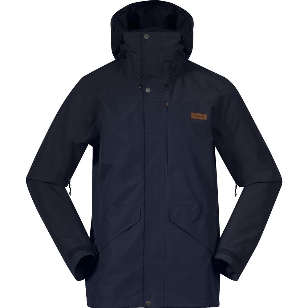 Bergans Nordmarka 2L Shell Jacket Navy Blue 3070-557 jassen online bestellen bij Kathmandu Outdoor & Travel