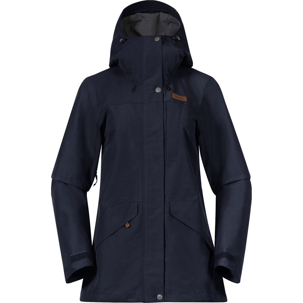 Bergans Nordmarka 2L Shell Jacket Women's Navy Blue 3072-557 jassen online bestellen bij Kathmandu Outdoor & Travel