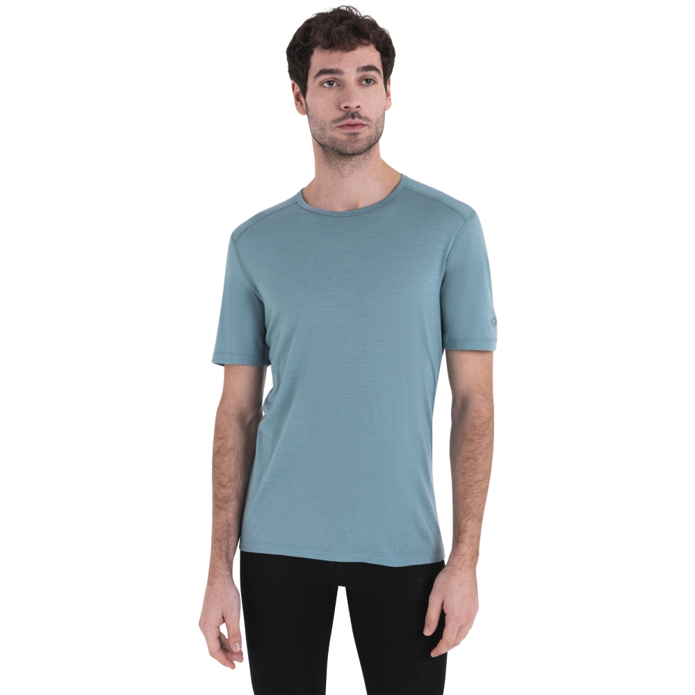 Icebreaker 200 Oasis SS Crewe  Cloud Ray IB104509-A751 shirts en tops online bestellen bij Kathmandu Outdoor & Travel