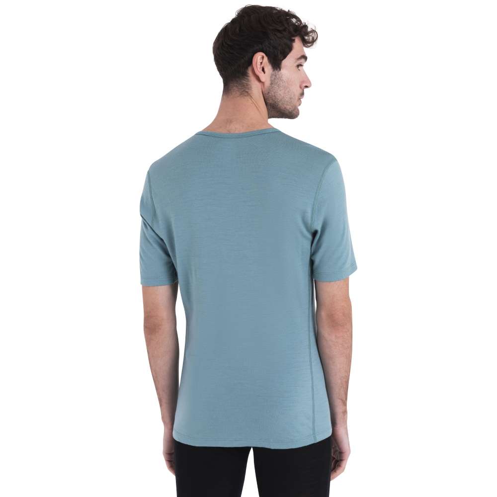 Icebreaker 200 Oasis SS Crewe  Cloud Ray IB104509-A751 shirts en tops online bestellen bij Kathmandu Outdoor & Travel