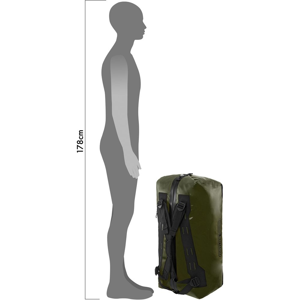 Ortlieb Duffle 85L Olive OK1405 duffels online bestellen bij Kathmandu Outdoor & Travel