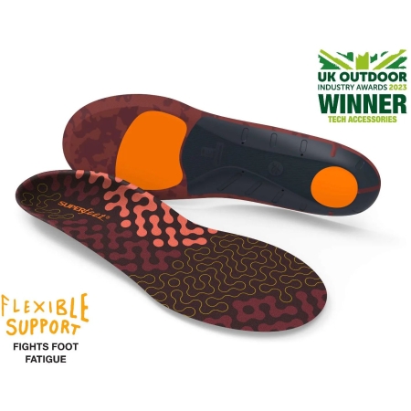Superfeet  Active Cushion Low Arch Tandoori Spice