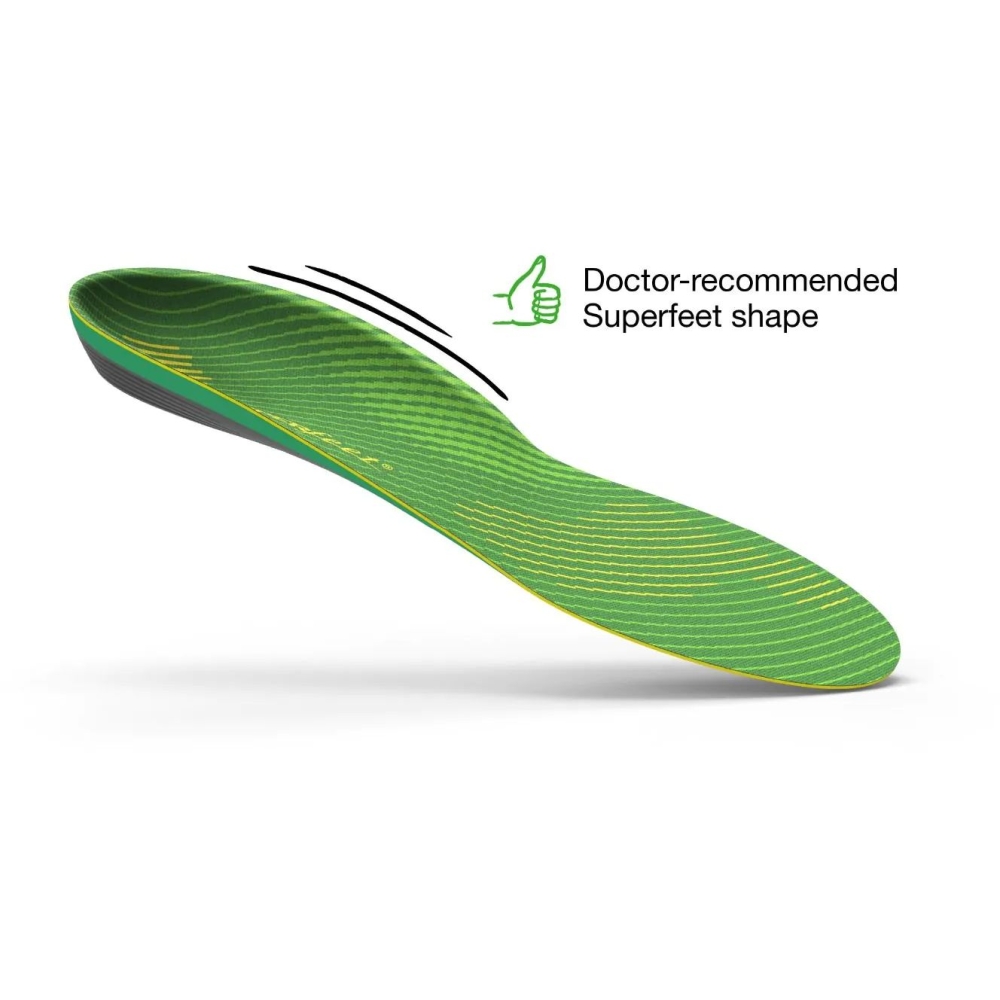 Superfeet Active Support High Arch Citron FL9862 schoenonderhoud online bestellen bij Kathmandu Outdoor & Travel
