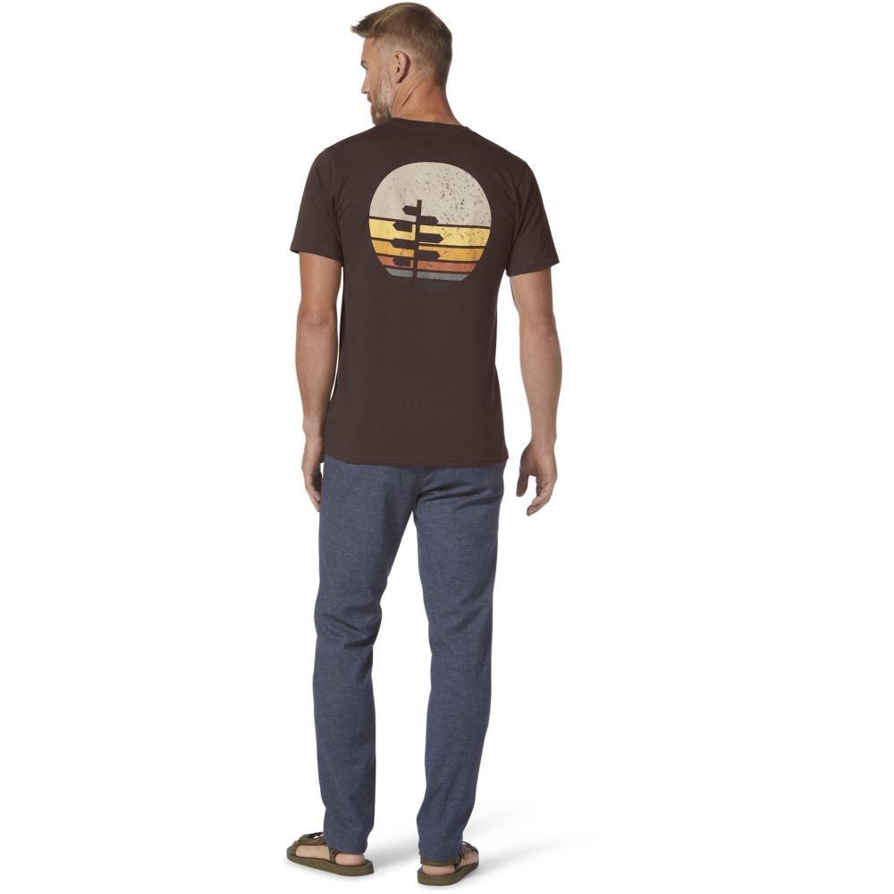 Royal Robbins Sunset Tee S/S Java Y711033-123 shirts en tops online bestellen bij Kathmandu Outdoor & Travel