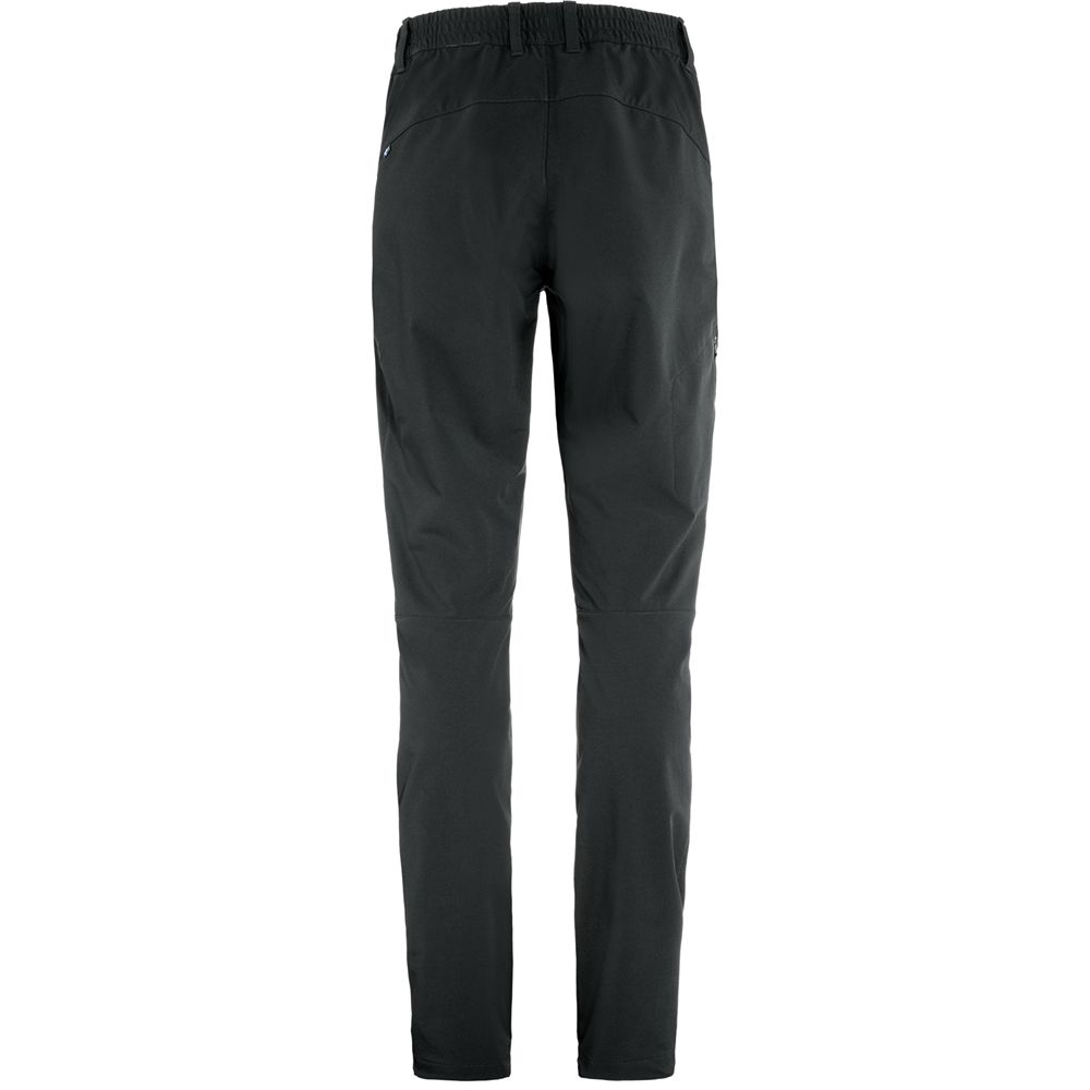Fjällräven Abisko Trail Stretch Trousers Long Women's Black F87101-550 broeken online bestellen bij Kathmandu Outdoor & Travel