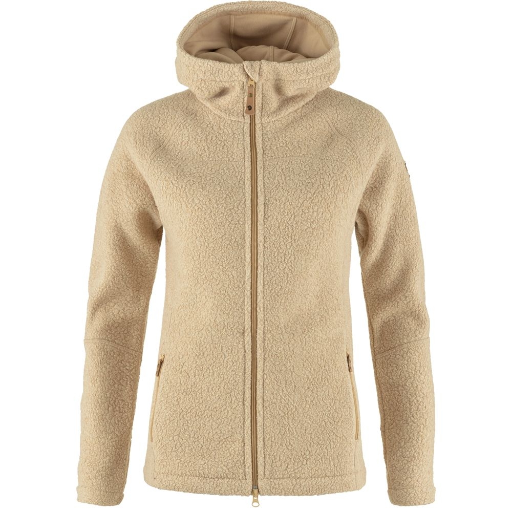 Fjällräven Kaitum Fleece Women's Dune Beige F89666-196 fleeces en truien online bestellen bij Kathmandu Outdoor & Travel