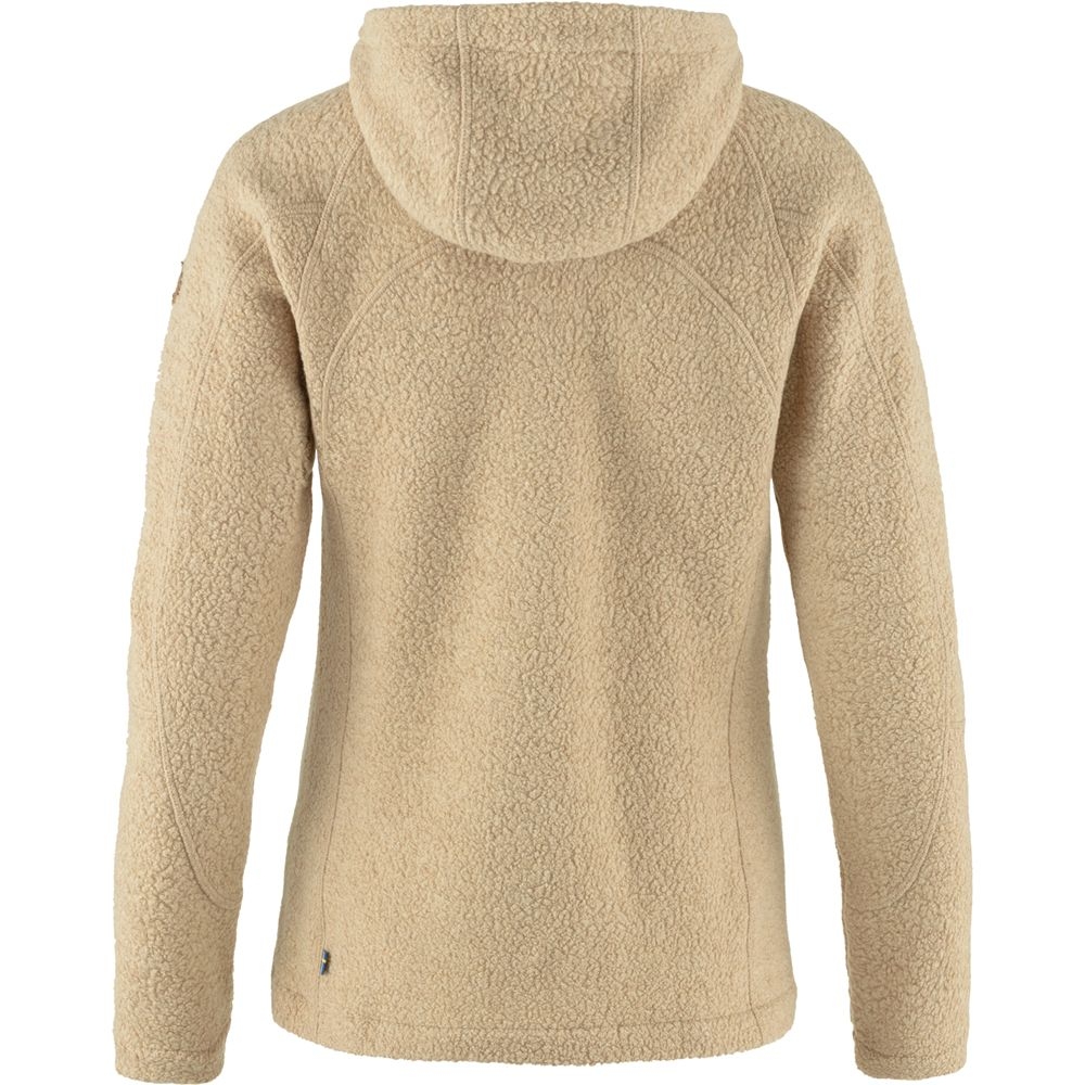 Fjällräven Kaitum Fleece Women's Dune Beige F89666-196 fleeces en truien online bestellen bij Kathmandu Outdoor & Travel