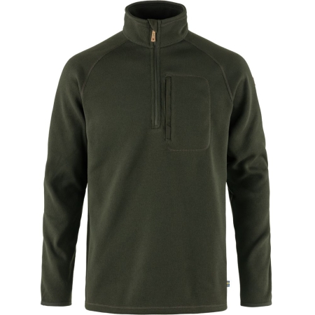 Fjällräven  Övik Fleece Half Zip Deep Forest