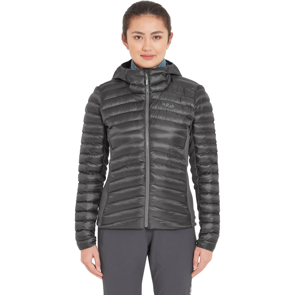 Rab Cirrus Flex Hoody Women's Graphene QIP-32-GRH jassen online bestellen bij Kathmandu Outdoor & Travel