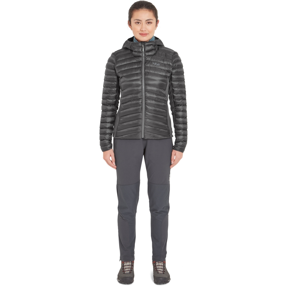 Rab Cirrus Flex Hoody Women's Graphene QIP-32-GRH jassen online bestellen bij Kathmandu Outdoor & Travel