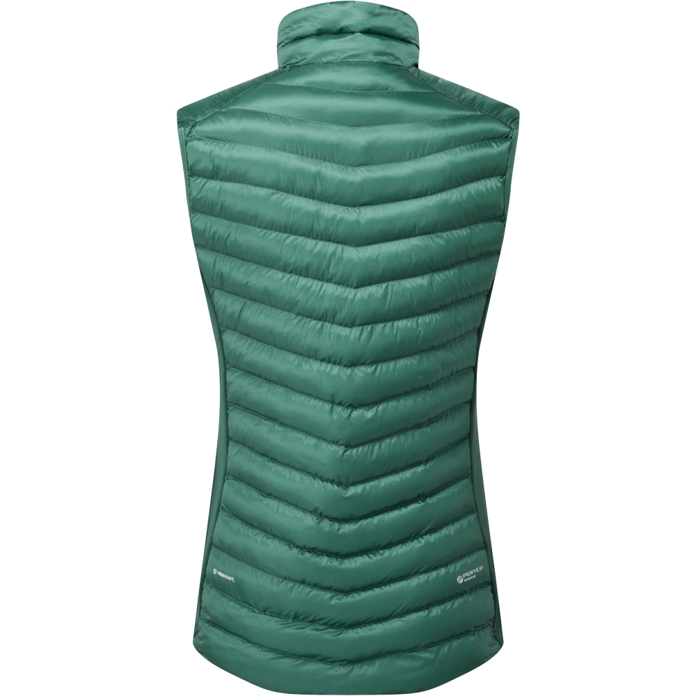 Rab Cirrus Flex Vest Women's Eucalyptus/Green Slate QIP-36-EGS jassen online bestellen bij Kathmandu Outdoor & Travel