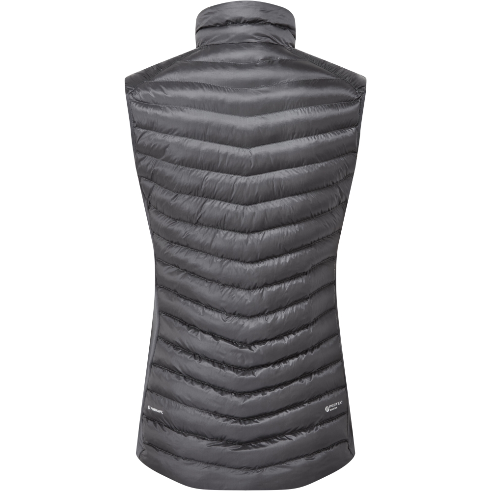 Rab Cirrus Flex Vest Women's Graphene QIP-36-GRH jassen online bestellen bij Kathmandu Outdoor & Travel
