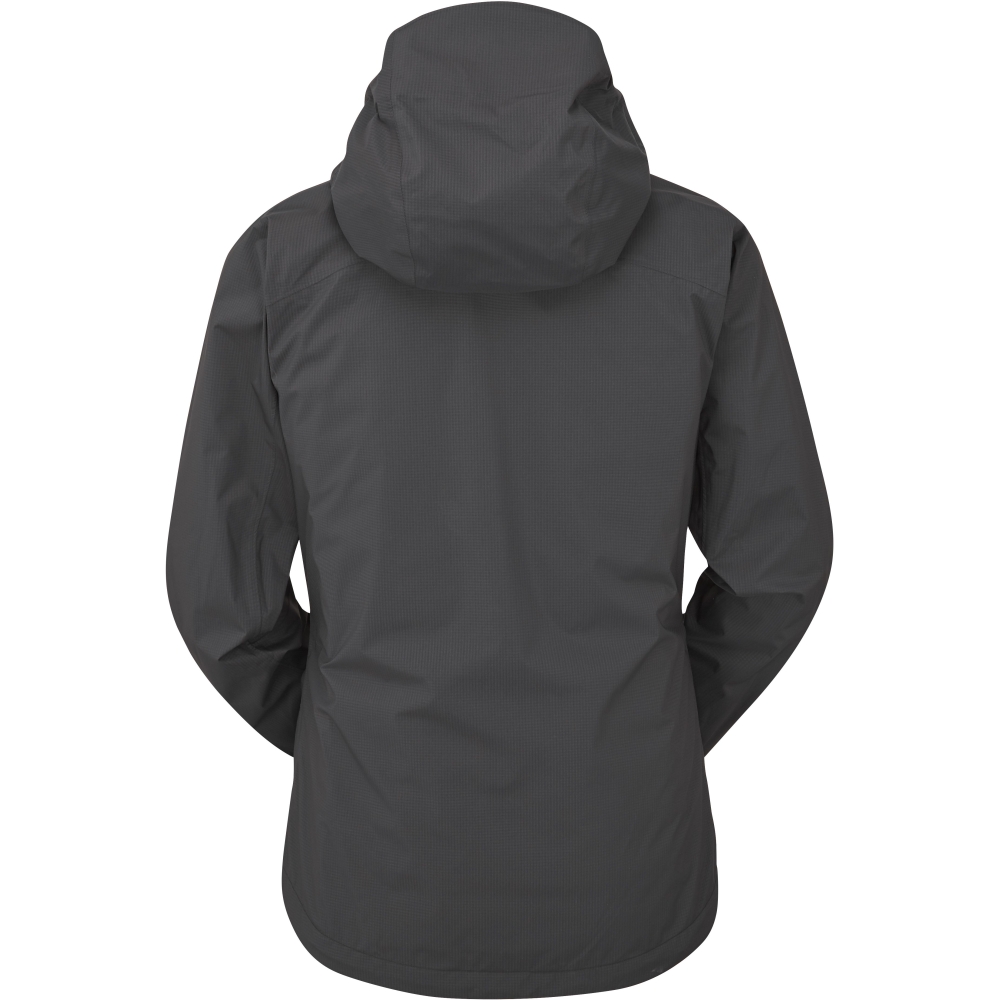 Rab Downpour Light Jacket Women's Anthracite QWG-91-ANT jassen online bestellen bij Kathmandu Outdoor & Travel