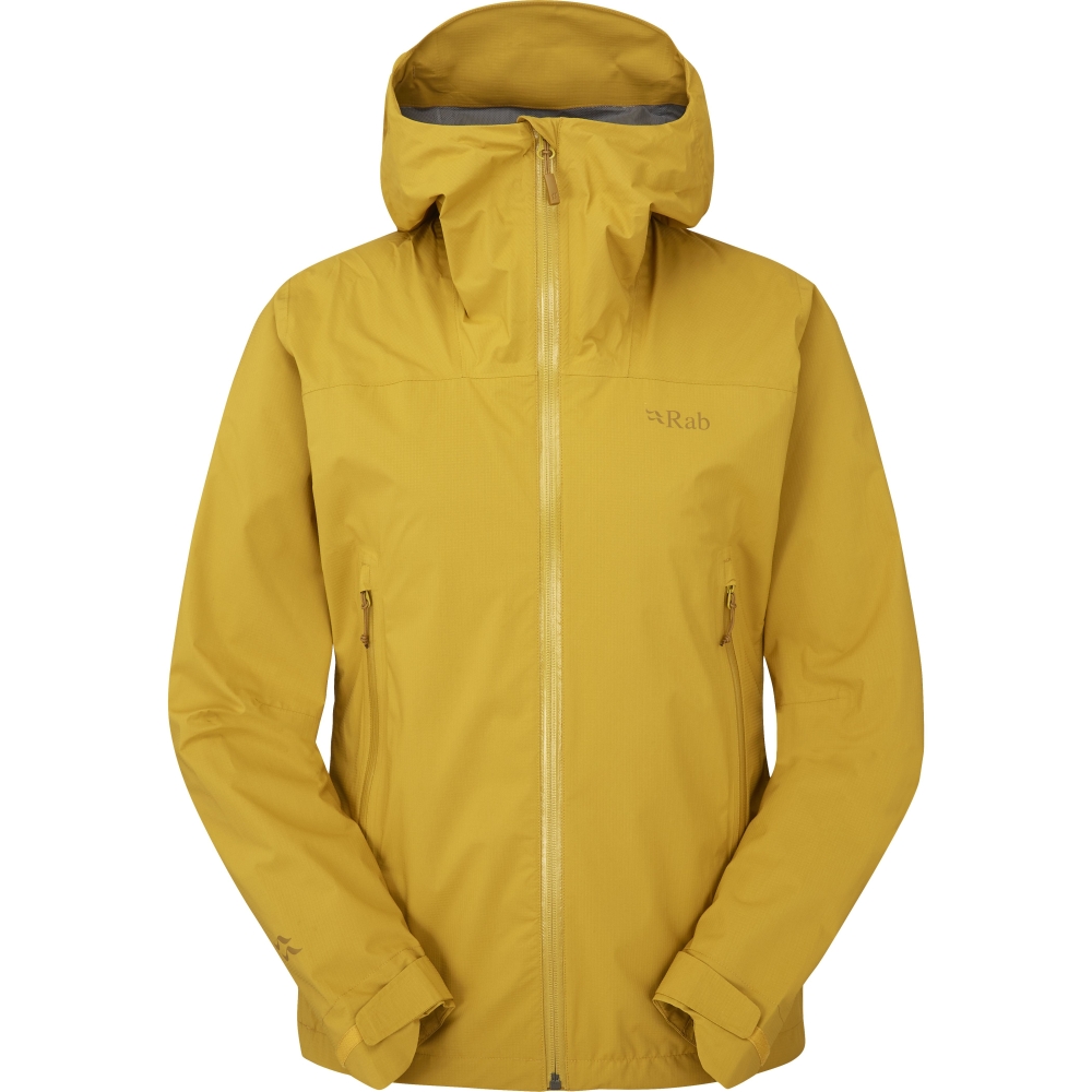 Rab Downpour Light Jacket Women's Sahara QWG-91-SAH jassen online bestellen bij Kathmandu Outdoor & Travel