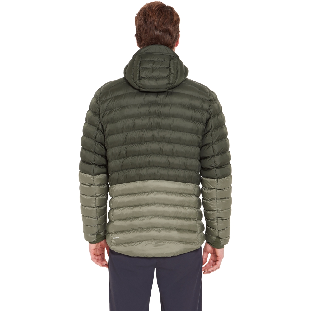 Rab Cirrus Alpine Army/Light Khaki QIP-25-ALK jassen online bestellen bij Kathmandu Outdoor & Travel