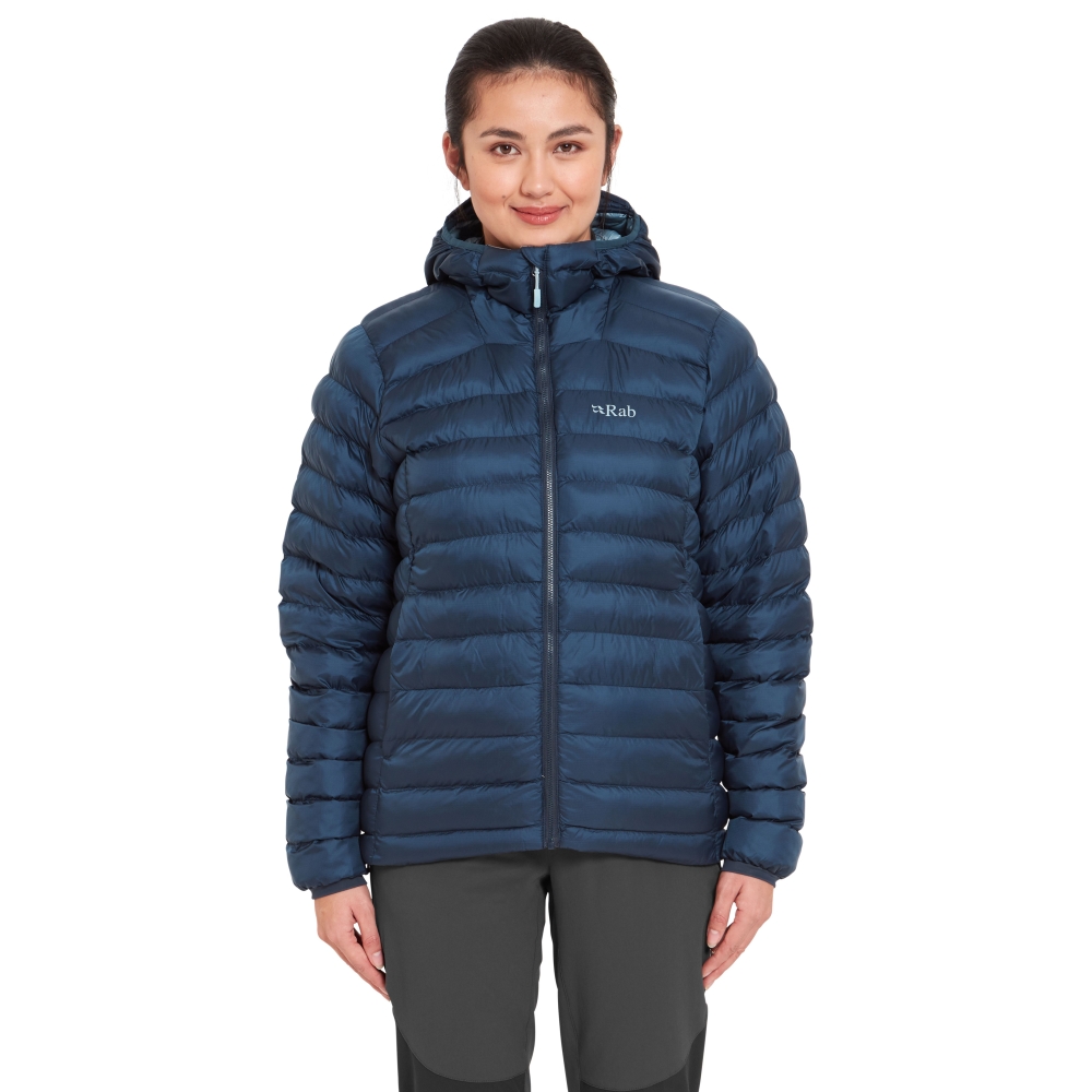 Rab Cirrus Alpine Women's Tempest Blue QIP-26-TMB jassen online bestellen bij Kathmandu Outdoor & Travel