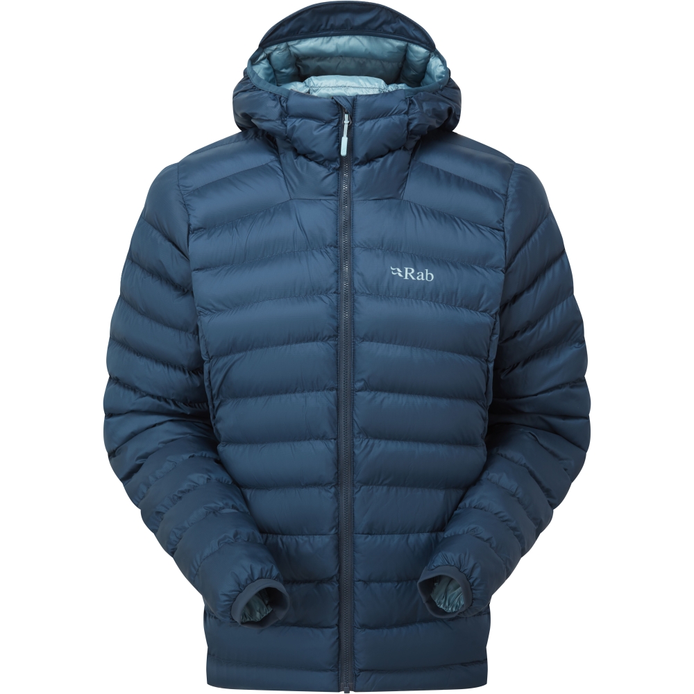 Rab Cirrus Alpine Women's Tempest Blue QIP-26-TMB jassen online bestellen bij Kathmandu Outdoor & Travel