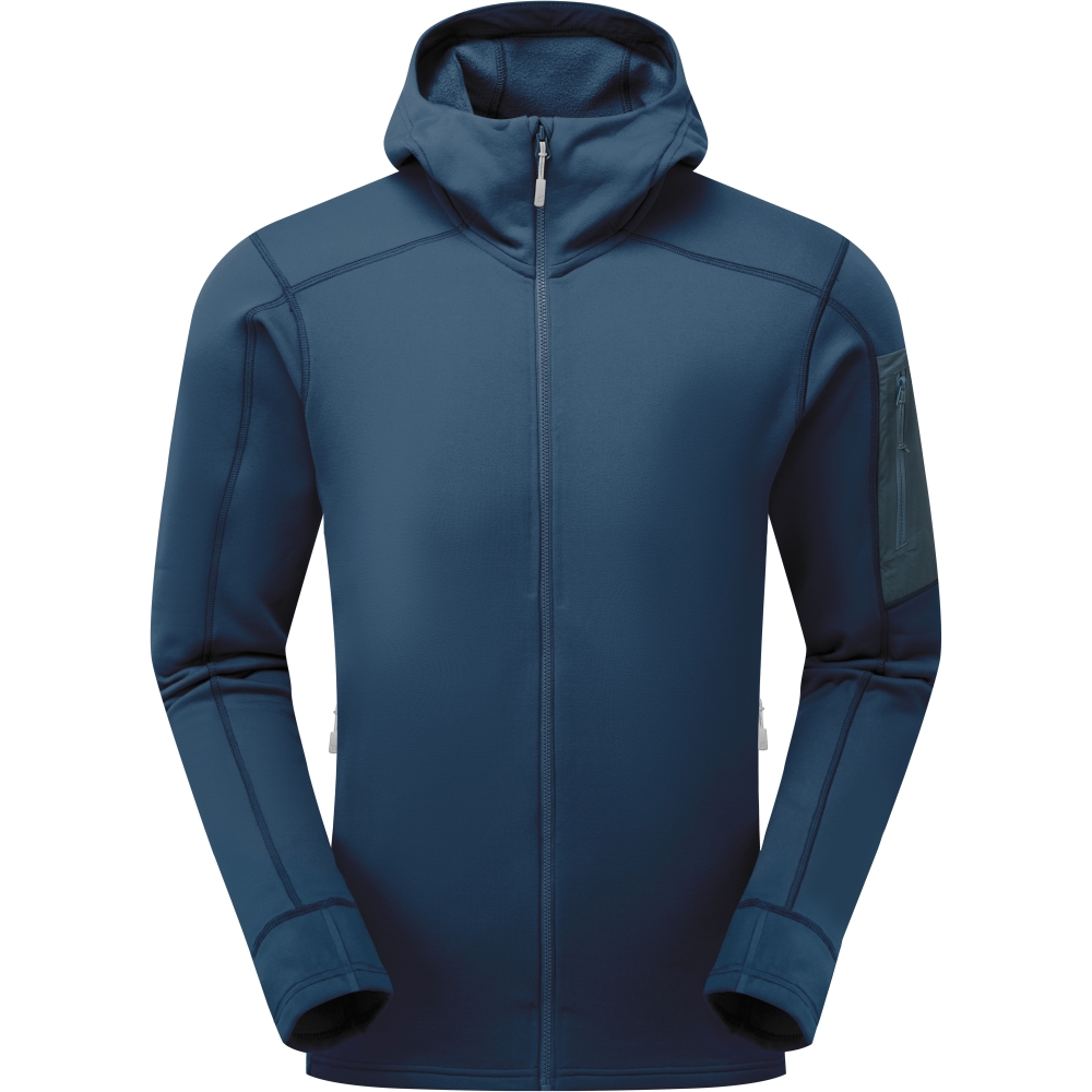 Rab Modulus Hoody Tempest Blue QFG-15-TMB fleeces en truien online bestellen bij Kathmandu Outdoor & Travel