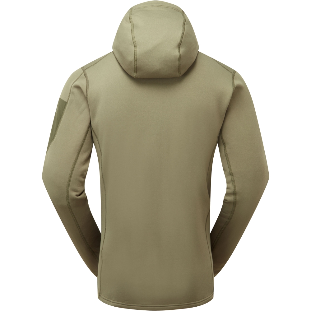 Rab Modulus Hoody Light Khaki QFG-15-LKH fleeces en truien online bestellen bij Kathmandu Outdoor & Travel
