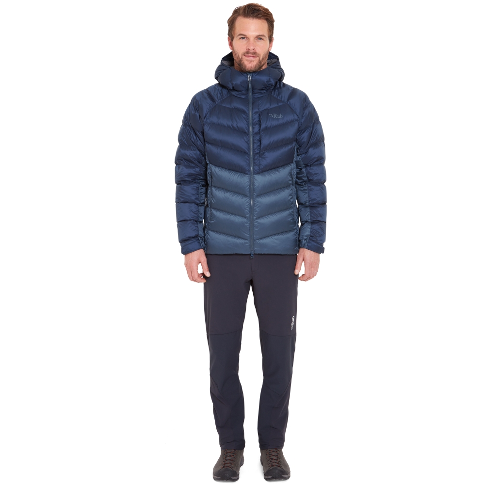 Rab Glaceon Pro Jacket Tempest Blue/Orion Blue QDE-68-TBO jassen online bestellen bij Kathmandu Outdoor & Travel