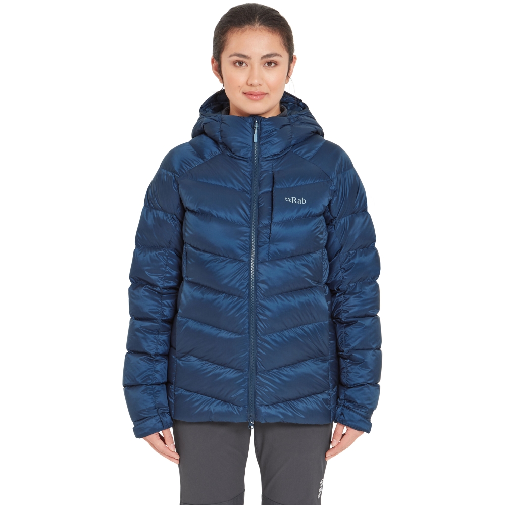 Rab Glaceon Pro Jacket Women's Tempest Blue QDE-69-TMB jassen online bestellen bij Kathmandu Outdoor & Travel