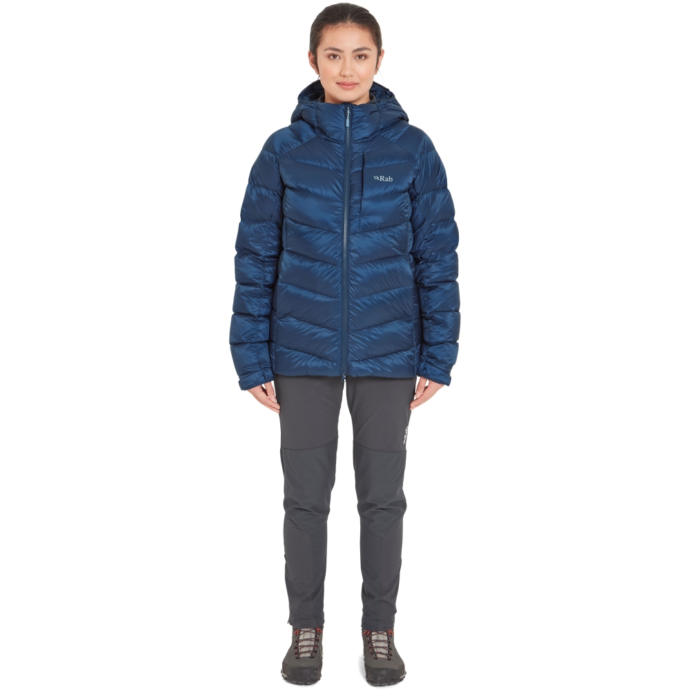 Rab Glaceon Pro Jacket Women's Tempest Blue QDE-69-TMB jassen online bestellen bij Kathmandu Outdoor & Travel