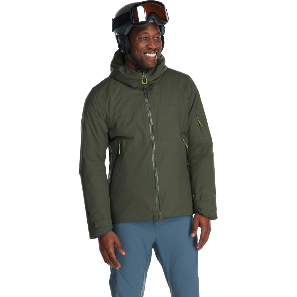 Rab Khroma Transpose Jacket Army QIP-05-ARM jassen online bestellen bij Kathmandu Outdoor & Travel